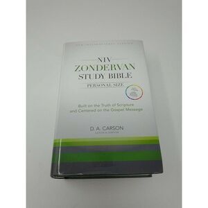 NIV Zondervan Study Bible : Personal Size General Editor D.A. Carson Hardcover